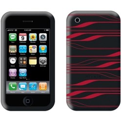 Apple Compatible Silicone Sleeve - Black and Infrared  F8Z342