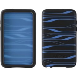 Apple Compatible Black and Blue Silicone Sleeve  F8Z364-BKB
