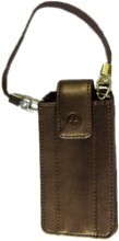 Motorola Original Fashion Leather Pouch  - Metallic Bronze  FHL707