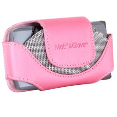 Universal MobileGlove Futura Horizontal Leather Case with Swivel Belt Clip - Black   FUTMDPK