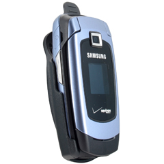 Samsung Compatible Plastic Holster with Ratcheting Swivel Clip