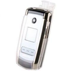 Samsung Compatible Snap On Cover with Swivel Belt Clip - Transparent Clear  GLEAMCOVCL