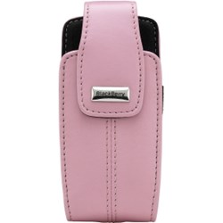 Blackberry Original Lambskin Leather Holster with Swivel Belt Clip. Pink   HDW-12715-005