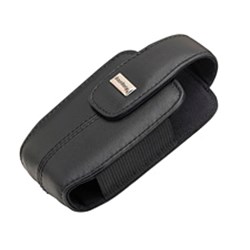 Blackberry Original Leather Holster with Swivel Belt Clip - Black   HDW-13386-001