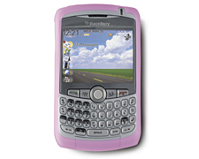 Blackberry Original Rubberized Skin Cover - Light Pink           HDW-13840-001