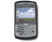 Blackberry Original Rubberized Skin Cover - Black   HDW-13840-007