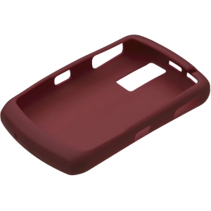Blackberry Original Rubberized Skin Cover - Dark Red  HDW-13840-012-BL