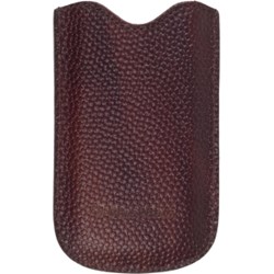 Blackberry Original Embossed Leather Pocket - Dark Brown     HDW-15907-002