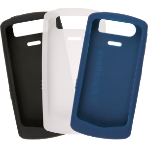 Blackberry Original 3 Pack of Skins - Black, White, Blue  HDW-15911-005-7-1