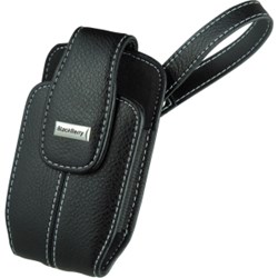 Blackberry Original Embossed Leather Pouch with No Belt Clip - Black    HDW-16461-001
