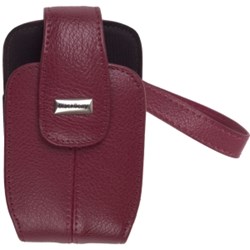 Blackberry Original Embossed Leather Pouch - Light Red          HDW-16461-003