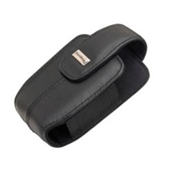 Blackberry Original Leather Holster with Swivel Belt Clip - Black    HDW-16462-001