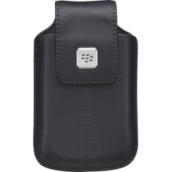 Blackberry Original Dark Blue Leather Swivel Holster  HDW-18960-003-BL