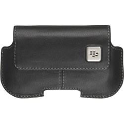 Blackberry Original Black Leather Horizontal Holster  HDW-18965-001