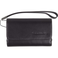 Blackberry Original Black Leather Folio Horizontal Pouch HDW-18966-001