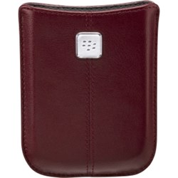 Blackberry Original Dark Red Leather Pocket  HDW-18972-002