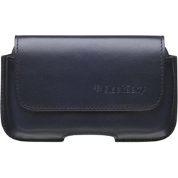 Blackberry Original Blue Leather Horizontal pouch   HDW-19593-004