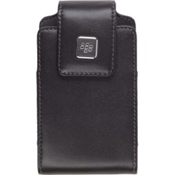 Blackberry Original Black Leather Swivel Holster  HDW-23467-001