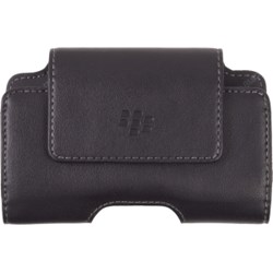Blackberry Original Black Leather Horizontal Holster  HDW-23468-001