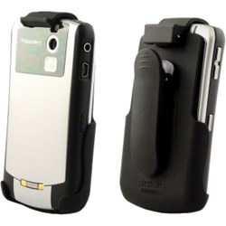 Blackberry Compatible Face In Spring-clip Holster  HLBB8330AS-BL