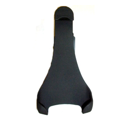 Motorola Compatible Platinum Rubberized Holster with Swivel Clip   HOLV3R