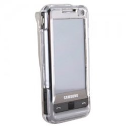 Samsung Compatible Clear Protective Shield with Swivel Belt Clip  I900COVCL-SA