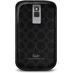 Blackberry Compatible Flexible Clear Case - Black  IBB302BLK