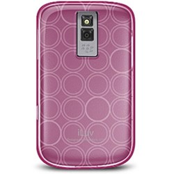 Blackberry Compatible Flexible Clear Case - Pink  IBB302PNK