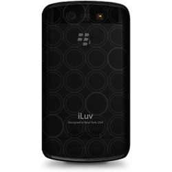 Blackberry Compatible Flexible Clear Case - Black  IBB402BLK