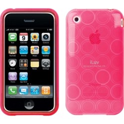 Apple Compatible Flex-Clear Case - Pink  ICC77PNK