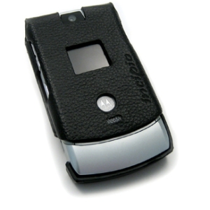 Motorola Compatible Leather Overmold Snap-on Case  ID-261