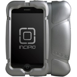 Apple Compatible Incipio Superhero dermaSHOT Silicone Case - Silver Ice  ILAB-113