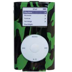 iPod Mini Compatible Aluminim Case - Camouflage  IMINISHLCAM
