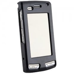 LG Compatible Solid Black Protective Shield with Swivel Belt Clip  INCITECOVBK