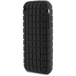 Apple Compatible Black Textured Gel Case  IPH3G-BLK-PXK