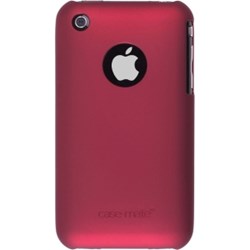 Apple Compatible Case Mate Barely There Case - Red IPH3GBT-RED