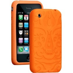 Apple Compatible Case-Mate Tiki Skin - Orange  IPH3GTR-ORG
