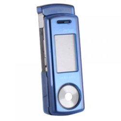 Samsung Compatible Snap On Cover With No Belt Clip - Transparent Blue       JUKECOVBL-SA