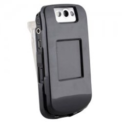 Blackberry Compatible Solid Black Protective Shield with Swivel Belt Clip  KICKCOVBK