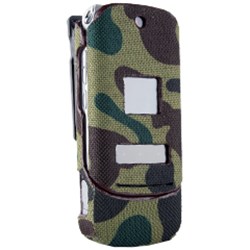 Motorola Compatible Snap-on Cover with Swivel Belt Clip - Camouflage   KRZRCOVCAMO