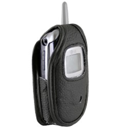 LG Compatible Standard Leather Case with Fixed Belt Clip  LC3400PR