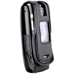Nokia Compatible Leather Case with Fixed Belt Clip    LC6555PR