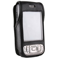 HTC Compatible Leather Case with Fixed Belt Clip and Wrist Strap    LC8925PR