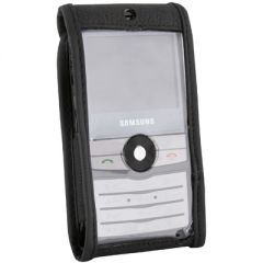 Samsung Compatible Leather Case with Standard Belt Clip and Wrist Strap             LCACCESSPR
