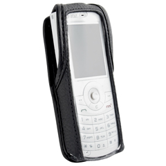 Pantech Compatible Leather Case with Fixed Belt Clip    LCC150PR