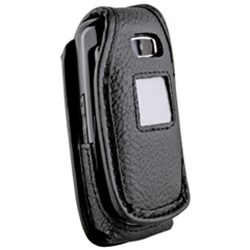 LG Compatible Leather Case with Fixed Belt Clip and Wrist Strap    LCCE110PR