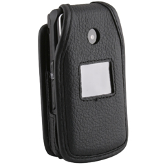 LG Compatible Leather Case with Fixed Belt Clip and Wrist Strap    LCCU515PR