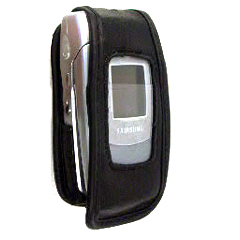 Samsung Compatible Platinum Avanti Leather Case with Ratcheting Swivel Clip  LCGL715