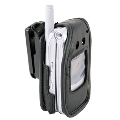 Audiovox Compatible Platinum Avanti Leather Case with Ratcheting Swivel Clip   LCGL9900