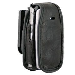 Samsung Compatible Platinum Avanti Leather Case with Ratcheting Swivel Clip   LCGLA420